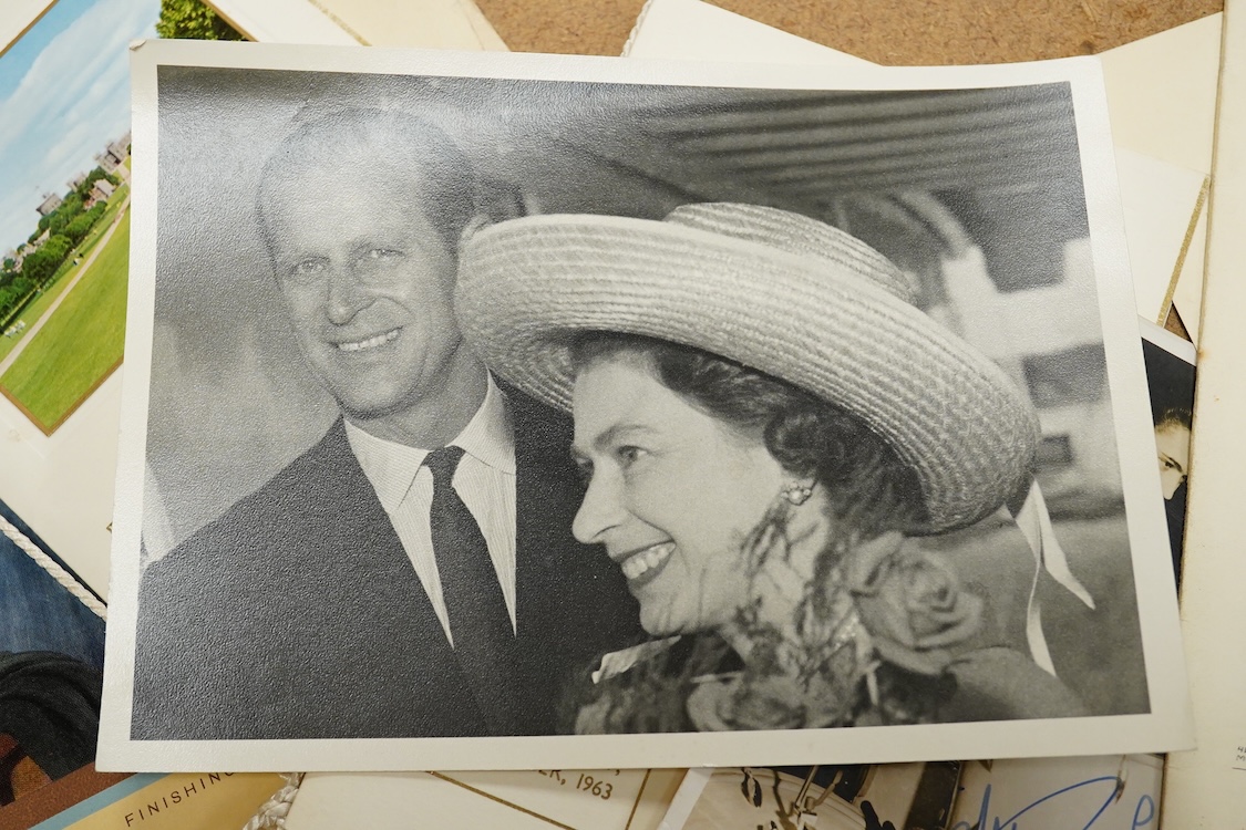 An extensive collection of signed programmes, primarily from 1950s Royal related events with a connection to Windsor Castle, the events include Royal Balls, concerts, Royal Ascot, etc., and containing autographs from pop